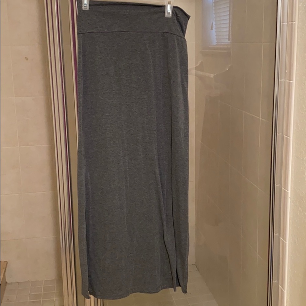 Gray skirt